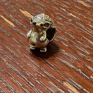 Pandora Silver Hedgehog Charm Bracelet Accessory